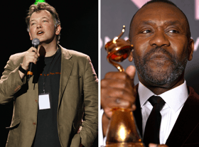 Stewart Lee and Sir Lenny Henry