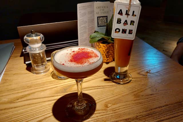 French Martini and Sailor’s swirl