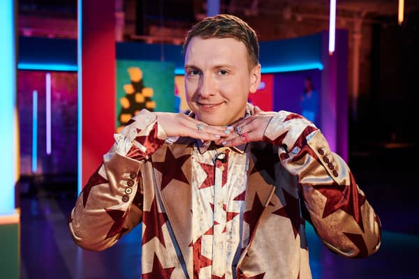 Joe Lycett won his first BAFTA and poked fun at Holly Willoughby in his acceptance speech (Photo: Channel 4)