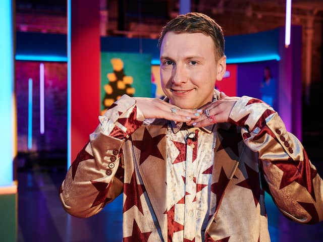 Joe Lycett won his first BAFTA and poked fun at Holly Willoughby in his acceptance speech (Photo: Channel 4)