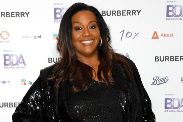 Alison Hammond attends The British Diversity Awards 2023 at Grosvenor House on March 22, 2023 in London, England. (Photo by Tristan Fewings/Getty Images)
