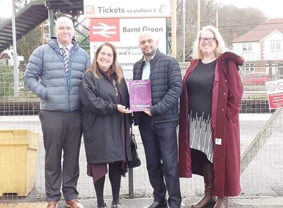 Representatives from Midlands Connect met with Bromsgrove MP, Sajid Javid