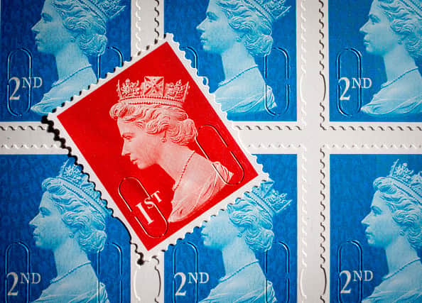 A first-class stamp will now cost £1.10 from 95p and a second-class stamp will increase from 68p to 75p.(Photo by Matt Cardy/Getty Images)
