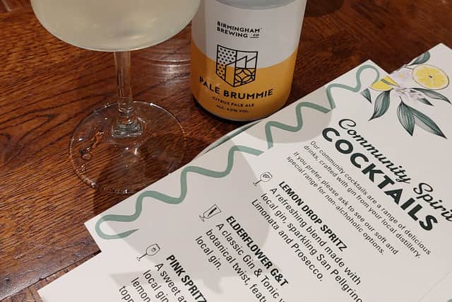 The Brummie gin cocktail