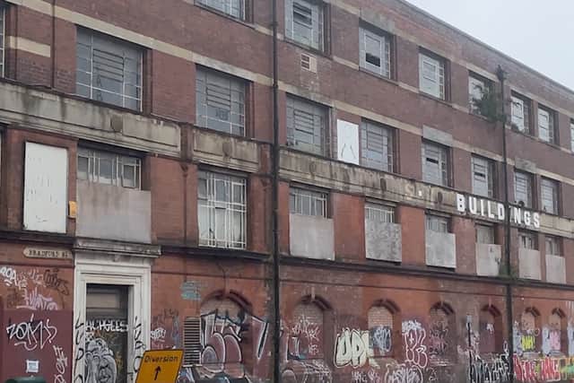 Abandoned building in Digbeth, Birmingham