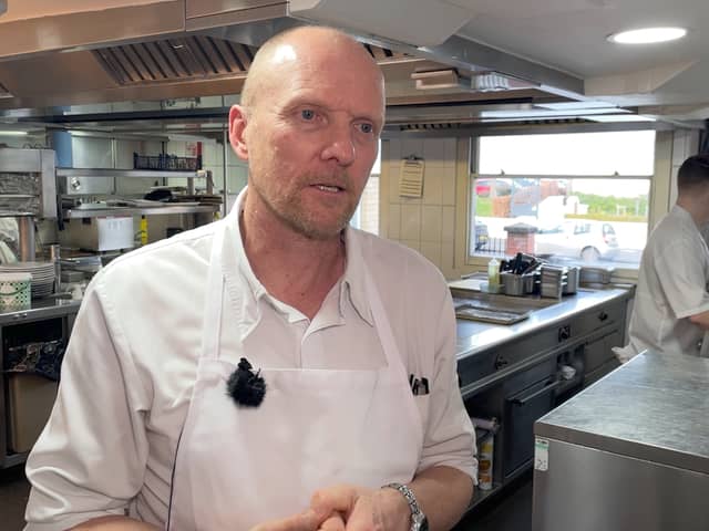 Luke Tippings, Chef Director for Simpsons