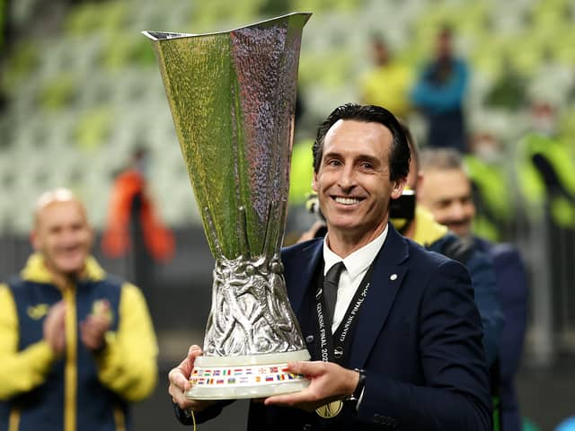Unai Emery is a serial winner of the Europa League, but will Villa qualify for the competition?