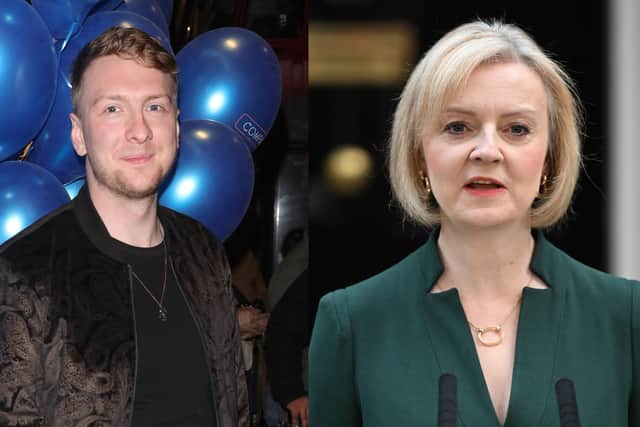 Joe Lycett has picked fun at former PM Liz Truss (Getty Images)
