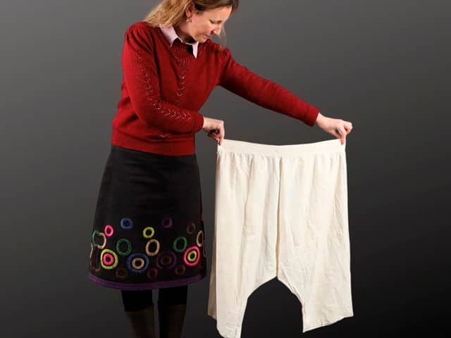 Queen Victoria’s bloomers are expected to fetch up to £7,000.