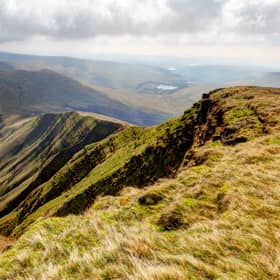 The waterfall can be found in Brecon Beacons and it's only a two hour drive from Birmingham