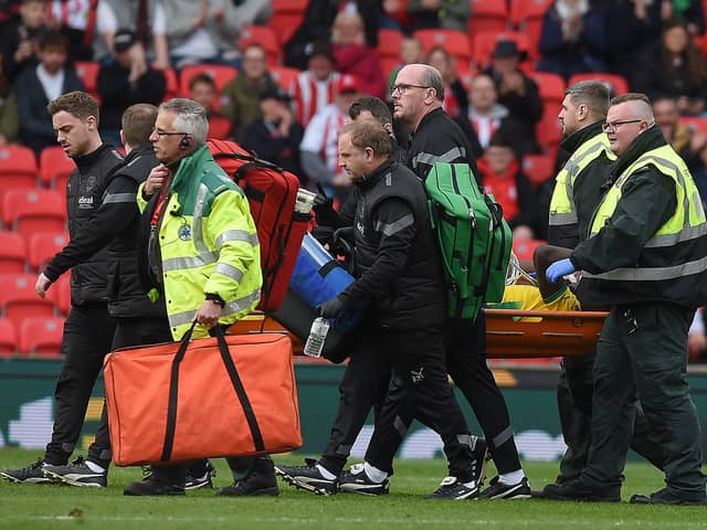 Daryl Dike has been sidelined with an Achilles injury since April. The West Brom forward has suffered several serious injuries during his time with the Baggies. (Image: Getty Images)