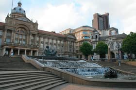 Victoria square and Council House in Birmingham