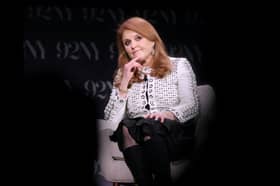 NEW YORK, NEW YORK - MARCH 06: Sarah Ferguson, Duchess of York speaks onstage at Sarah Ferguson, Duchess of York In Conversation With Samantha Barry at The 92nd Street Y New York, on March 06, 2023 in New York City. (Photo by Michael Loccisano/Getty Images)