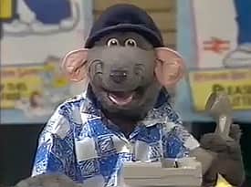 Roland Rat (Photo - TV-am transmission from 1984 via YouTube/Fair Use)