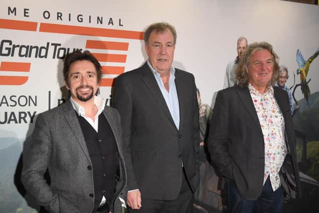 Richard Hammond, Jeremy Clarkson and James May  (Photo by Stuart C. Wilson/Getty Images)
