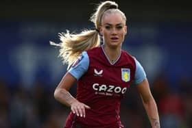 Alisha Lehmann of Aston Villa(Photo by Clive Rose/Getty Images)
