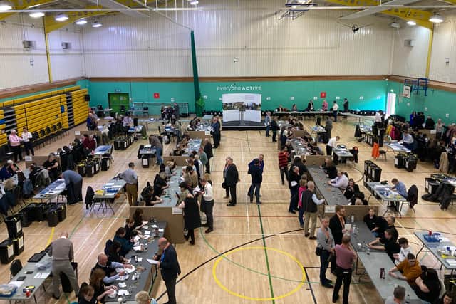 Solihull election count