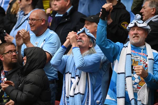 Coventry City fans at Middlesbrough (Image: Getty Images)
