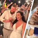 Groom reveals heartbreaking final words of wife who was killed by drunk driver on her wedding day Credit: GoFundMe