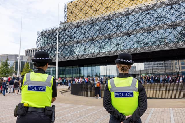 Centenary Square (Photo - West Midlands Police)