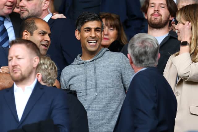 Rishi Sunak was in attendance as Southampton lost 2-0 to Fulham and were relegated to the Championship.