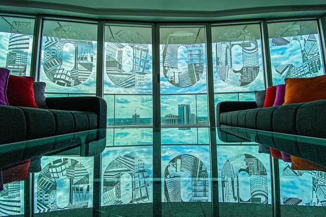 The Window Artists illustration at Staying Cool at the Rotunda in Birmingham