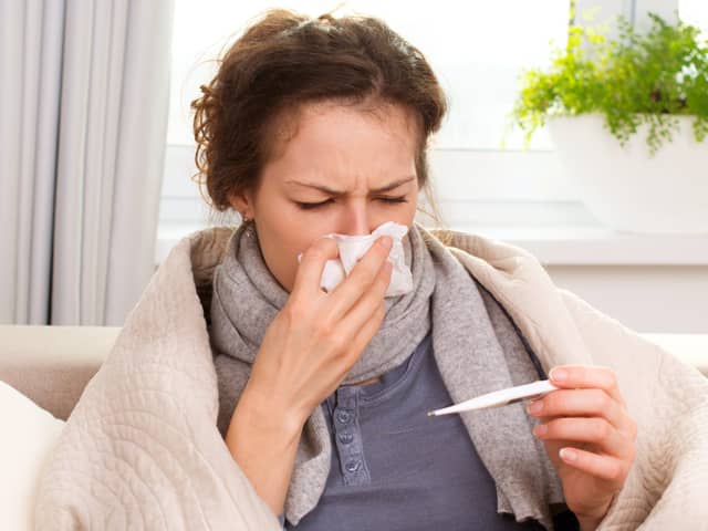 If you are ill with a high temperature or fever you should wait until you are better before getting your flu jab (Photo: Shutterstock)