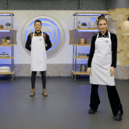Kadeena Cox, Joe Swash, and Megan McKenna competed for the crown with their three-course meal creations (Photo: Shine TV)