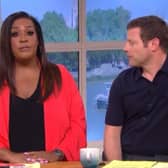 Alison Hammond and Dermot O'Leary paid tribute to former colleague Phillip Schofield on This Morning (Images: ITV)