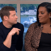 Dermot O'Leary and Alison Hammond presented the first This Morning episode after Phillip Schofield's exit - Credit: ITV