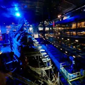Mary Rose - Henry VIII’s flagship 16th century warship at Portsmouth Historic Dockyard