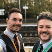 Sam and Dan (Photo - West Midlands Railways)