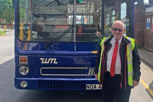 Birmingham bus driver Bob Smith retires from National Express West Midlands