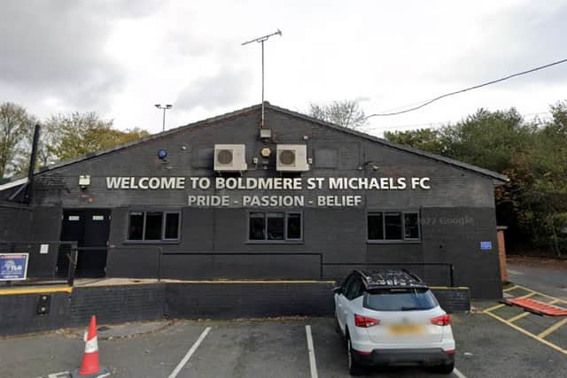 Boldmere St Michaels FC in Sutton Coldfield, Birmingham 