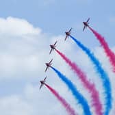 The Red Arrows are set to make multiple appearances at the Midlands Air Festival this weekend