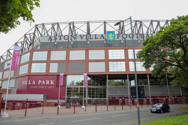 Villa Park, home to Aston Villa FC in Birmingham (Photo - SWNS)