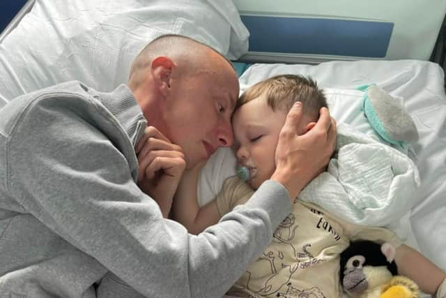 Robbie and Wilfred (Photo  -Birmingham Children’s Hospital)
