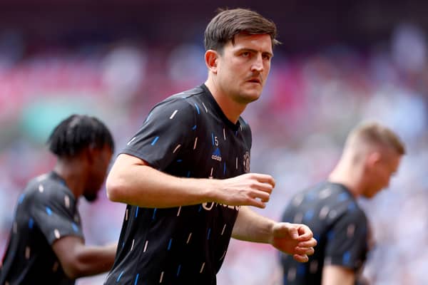 Manchester United defender Harry Maguire.  