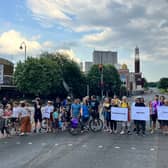Vigil for RTC victims (Photo - Brum Climate Justice Coalition)