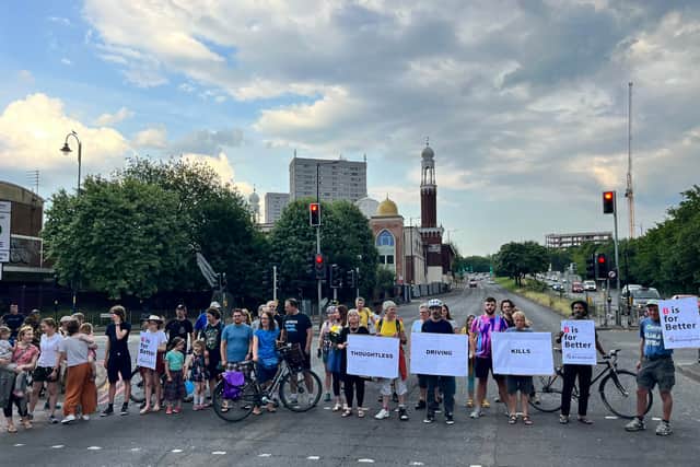 Vigil for RTC victims (Photo - Brum Climate Justice Coalition)