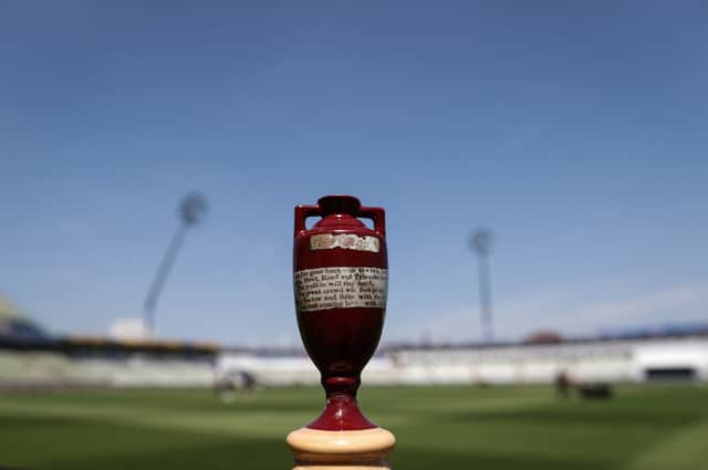 The famous urn which has been contested for by England and Australia for 140 years