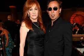 Patti Scialfa (L) and musician Bruce Springsteen (Photo by Alberto E. Rodriguez/Getty Images for Moet & Chandon)
