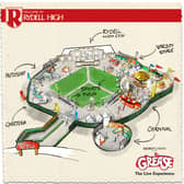 Secret Cinema have revealled the site map for Grease: The Live Experience at the NEC Birmingham