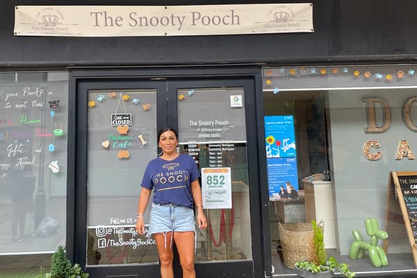 The Snooty Pooch Dog Cafe in Solihull town centre