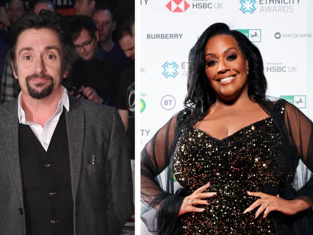 Alison Hammond offends Richard Hammond with Top Gear claim. (Photo credit: Getty Images)