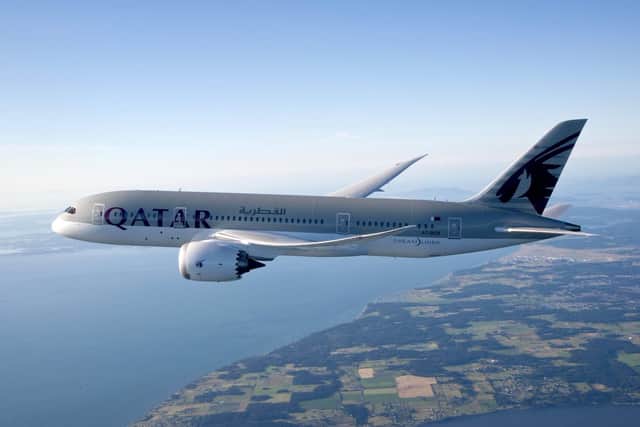 Qatar Airways (Photo - Birmingham Airport)