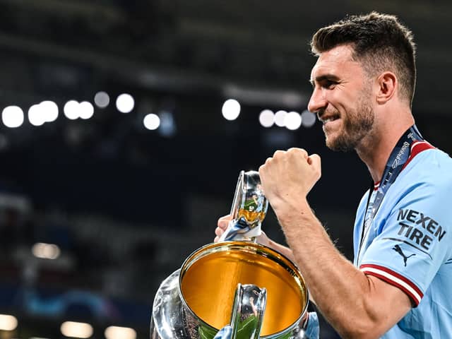 Laporte become a Champions League winner with City last campaign.