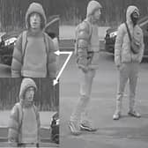 West Midlands Police issue image of men they wish to speak with after a 93 year-old woman was burgled in Kings Norton, Birmingham