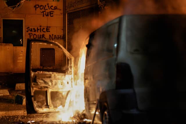 The killing of 17-year-old Nael has sparked protests in Paris (Image: Getty Images)