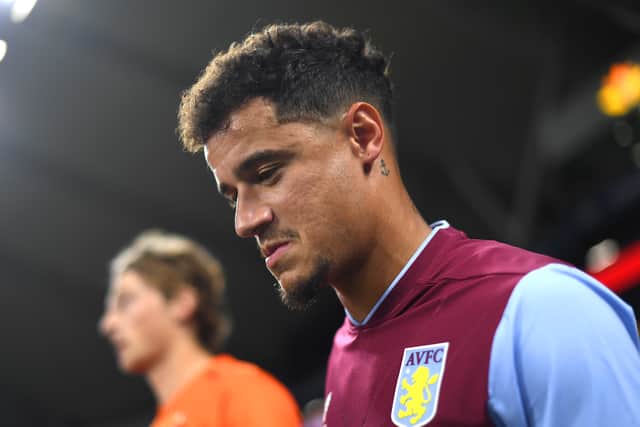 Injuries have halted Coutinho’s progress since he joined Aston Villa.